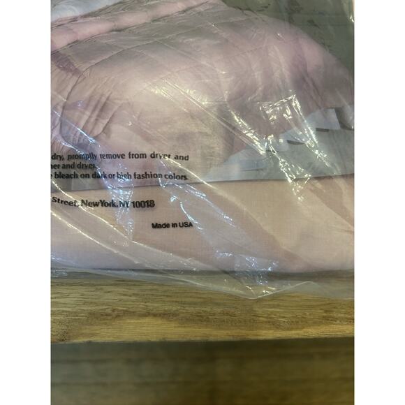 Vtg Springmaid Sheets Pinafore Pink Double Flat Sheet Mattress NOS Cotton Blend - Picture 6 of 7